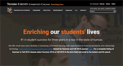 Desktop Screenshot of neosho.edu