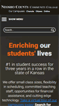 Mobile Screenshot of neosho.edu
